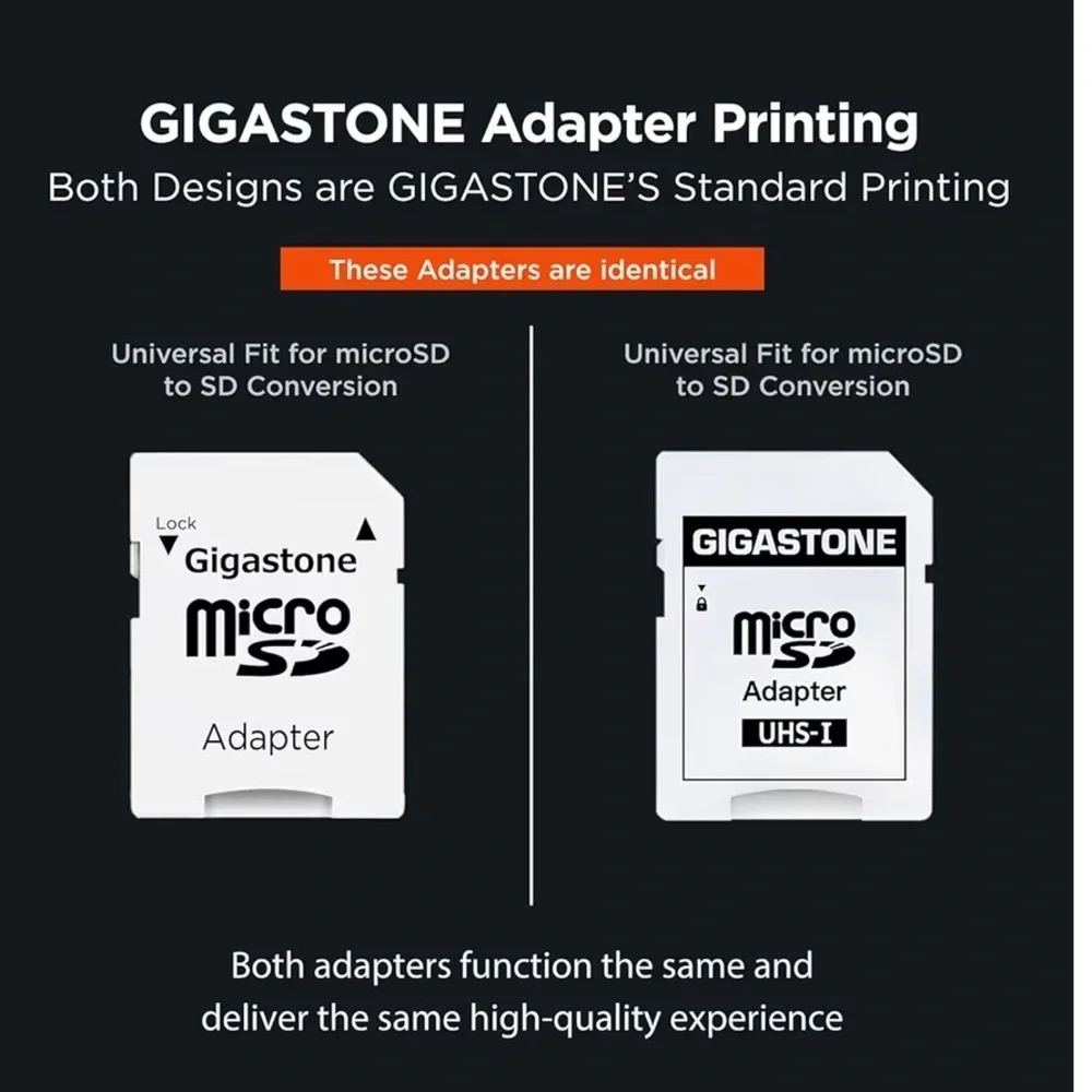 GIGASTONE 256GB Micro SD Card, 4K Camera Extreme, MicroSDXC Memory Card